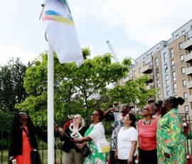 PLPCP190623
The raising of the new flag in Dartford
To commemorate the Windrush Genaration, who came to this country in 1948.