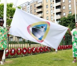 PLPCP190623
The raising of the new flag in Dartford
To commemorate the Windrush Genaration, who came to this country in 1948.