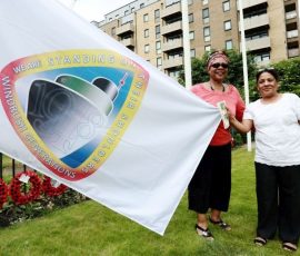 PLPCP190623
The raising of the new flag in Dartford
To commemorate the Windrush Genaration, who came to this country in 1948.